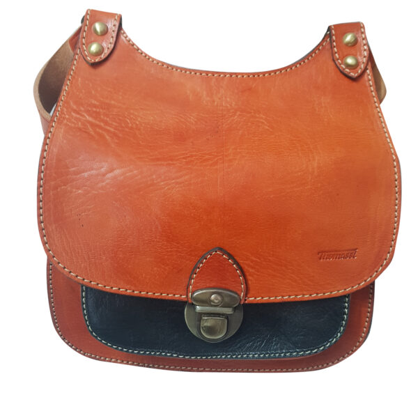 Exquisite Moroccan Handcrafted Genuine Leather Shoulder Bag - Your Perfect Everyday Companion - Image 12