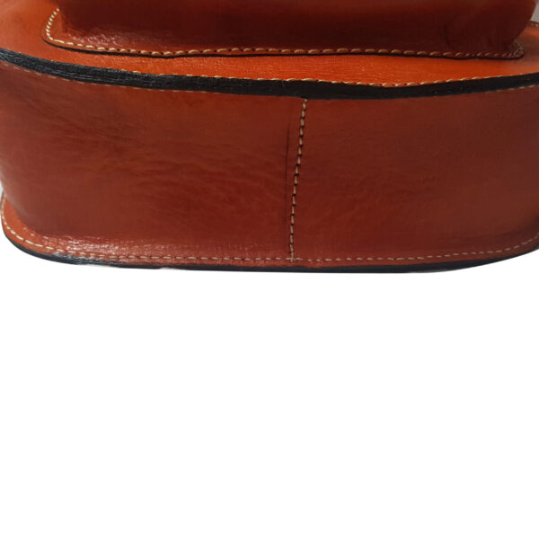 Exquisite Moroccan Handcrafted Genuine Leather Shoulder Bag - Your Perfect Everyday Companion - Image 5