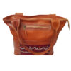 Exquisite Moroccan Handcrafted Genuine Leather Shoulder Bag with kilim - Your Perfect Everyday Companion