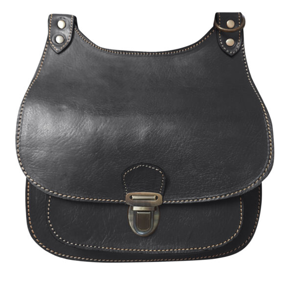 Exquisite Moroccan Handcrafted Genuine Leather Shoulder Bag - Your Perfect Everyday Companion - Image 14