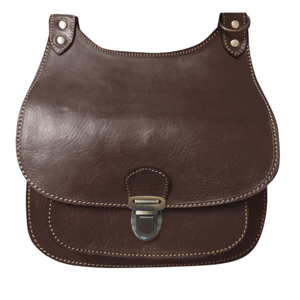 Exquisite Moroccan Handcrafted Genuine Leather Shoulder Bag - Your Perfect Everyday Companion - Image 8