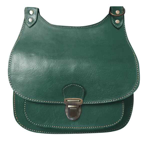 Exquisite Moroccan Handcrafted Genuine Leather Shoulder Bag - Your Perfect Everyday Companion - Image 9