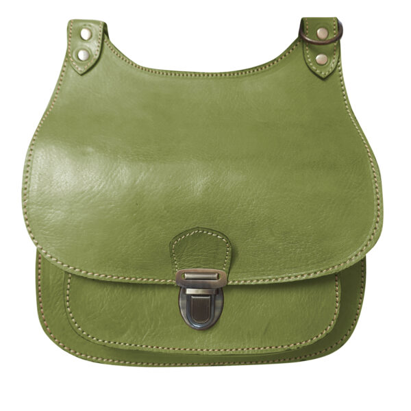 Exquisite Moroccan Handcrafted Genuine Leather Shoulder Bag - Your Perfect Everyday Companion - Image 10