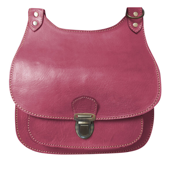 Exquisite Moroccan Handcrafted Genuine Leather Shoulder Bag - Your Perfect Everyday Companion - Image 11