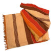 Luxurious Moroccan Hand-Loomed Sabra Silk and Wool Throw | Elegant Home Décor Essential - Image 2