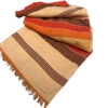Luxurious Moroccan Hand-Loomed Sabra Silk and Wool Throw | Elegant Home Décor Essential - Image 3