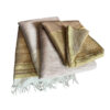 Luxurious Moroccan Hand-Loomed Sabra Silk and Wool Throw | Elegant Home Décor Essential - Image 2