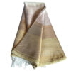 Luxurious Moroccan Hand-Loomed Sabra Silk and Wool Throw | Elegant Home Décor Essential