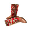 Handmade Moroccan Leather Kilim Boot: Unique, Stylish, and Durable