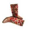 Handmade Moroccan Leather Kilim Boot: Unique, Stylish, and Durable - Image 2