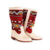 Handmade Moroccan Leather Kilim Boot: Unique, Stylish, and Durable - Image 2