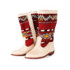 Handmade Moroccan Leather Kilim Boot: Unique, Stylish, and Durable