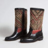 Handmade Moroccan Leather Kilim Boot: Unique, Stylish, and Durable
