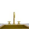 Timeless Elegance: Handcrafted Antique Brass Faucet for Bathroom and Kitchen Charm - Image 2
