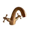 Timeless Elegance: Handcrafted Antique Brass Faucet for Bathroom and Kitchen Charm