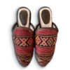 Handmade Moroccan Leather Kilim Slippers: Unique, Stylish, and Durable - Image 2