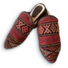 Handmade Moroccan Leather Kilim Slippers: Unique, Stylish, and Durable - Image 3