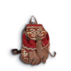 Exquisite Handmade Moroccan Leather Backpack with Kilim Carpet: A Fusion of Tradition, Style, and Functionality