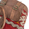 Exquisite Handmade Moroccan Leather Backpack with Kilim Carpet: A Fusion of Tradition, Style, and Functionality - Image 5