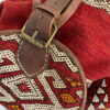 Exquisite Handmade Moroccan Leather Backpack with Kilim Carpet: A Fusion of Tradition, Style, and Functionality - Image 4