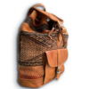 Exquisite Handmade Moroccan Leather Backpack with Kilim Carpet: A Fusion of Tradition, Style, and Functionality - Image 2