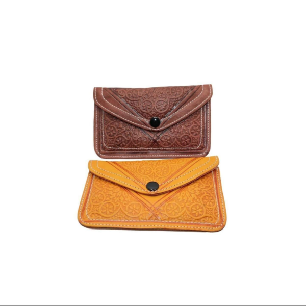 Handcrafted Moroccan pure leather wallet - Image 7