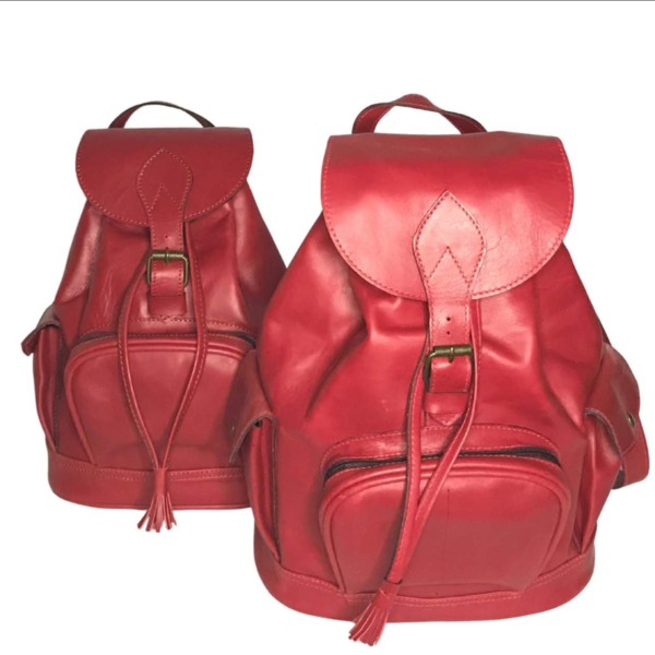 Exquisite Handcrafted Moroccan Genuine Leather Backpack: Stylish, Practical, Timeless, and Durability - Image 11