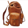 Exquisite Handcrafted Moroccan Pure Leather Hiking Big Backpack: Stylish, Practical, Timeless, and Durable - Image 3