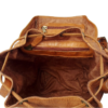 Exquisite Handcrafted Moroccan Pure Leather Hiking Big Backpack: Stylish, Practical, Timeless, and Durable - Image 5