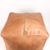 Luxury Moroccan Handmade Leather Pouf - Add Warmth and Elegance to Your Home or Office - Image 3