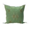 Handmade Moroccan Sabra Cactus Silk Pillow Cover: Ethical Elegance for Your Home - Image 6