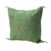 Handmade Moroccan Sabra Cactus Silk Pillow Cover: Ethical Elegance for Your Home - Image 2