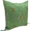 Handmade Moroccan Sabra Cactus Silk Pillow Cover: Ethical Elegance for Your Home - Image 4