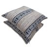 Vibrant Moroccan Agave Silk and Cotton Pillow Cover - Unique Handmade Artistry - Image 3