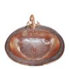 Enhance Your Bathroom with an Exquisite Handcrafted Moroccan Copper Sink Basin- A work of art par excellence - Image 2