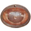Enhance Your Bathroom with an Exquisite Handcrafted Moroccan Copper Sink Basin- A work of art par excellence - Image 4