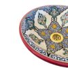 Elegant Moroccan Handmade, Hand painted Ceramic Sink with Brass Drain - A Timeless Work of Art - Image 5