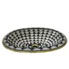 Enhance Your Bathroom with an Exquisite Handcrafted Moroccan Brass Sink studded with Wood and resin- A work of art par excellence - Image 11