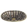 Enhance Your Bathroom with an Exquisite Handcrafted Moroccan Brass Sink studded with Wood and resin- A work of art par excellence - Image 2
