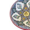 Elegant Moroccan Handmade, Hand painted Ceramic Sink with Brass Drain - A Timeless Work of Art - Image 8