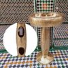 Elevate Your Bathroom with Handcrafted Moroccan Brass Sink Basin with Engraved Faucet- A work of art par excellence - Image 8