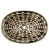 Enhance Your Bathroom with an Exquisite Handcrafted Moroccan Brass Sink studded with Wood and resin- A work of art par excellence