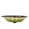 Enhance Your Bathroom with an Exquisite Handcrafted Moroccan Brass Sink studded with Wood and resin- A work of art par excellence - Image 6