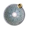 Elegant Moroccan Handmade, Hand painted Ceramic Sink with Brass Drain - A Timeless Work of Art - Image 5