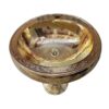 Elevate Your Bathroom with Handcrafted Moroccan Brass Sink Basin with Engraved Faucet- A work of art par excellence - Image 16
