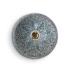 Elegant Moroccan Handmade, Hand painted Ceramic Sink with Brass Drain - A Timeless Work of Art