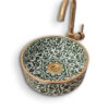 Elegant Moroccan Handmade, Hand painted Ceramic Sink with Brass Drain - A Timeless Work of Art - Image 3