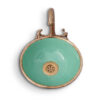 Elegant Moroccan Handmade, Hand painted Ceramic Sink with Brass Drain - A Timeless Work of Art - Image 3