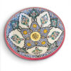 Elegant Moroccan Handmade, Hand painted Ceramic Sink with Brass Drain - A Timeless Work of Art - Image 3