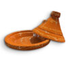 Timeless Elegance: Exquisite Handmade Moroccan Ceramic Tagine and Serving Dish - Image 5